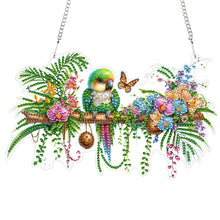 Load image into Gallery viewer, Goblins And Tulips-Single Side Drill-Diamond Pendant
