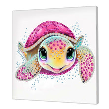 Load image into Gallery viewer, Turtle-Partial Pearl Painting Kit with Frame-25x25cm
