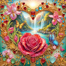 Load image into Gallery viewer, Dove-Partial Special Diamond Painting-30x30cm
