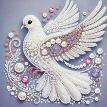 Load image into Gallery viewer, Dove-Partial Special Diamond Painting-30x30cm
