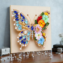 Load image into Gallery viewer, Butterflyb-Diamond Candle Holder-Diamond Desktop Ornament
