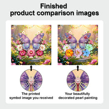 Load image into Gallery viewer, Butterflyb-Diamond Candle Holder-Diamond Desktop Ornament
