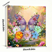 Load image into Gallery viewer, Butterflyb-Diamond Candle Holder-Diamond Desktop Ornament
