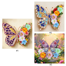 Load image into Gallery viewer, Butterflyb-Diamond Candle Holder-Diamond Desktop Ornament
