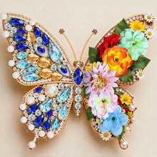 Load image into Gallery viewer, Butterflyb-Diamond Candle Holder-Diamond Desktop Ornament

