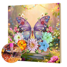 Load image into Gallery viewer, Butterflyb-Diamond Candle Holder-Diamond Desktop Ornament
