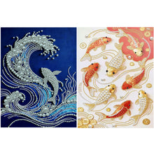 Load image into Gallery viewer, Koi-Partial Special Diamond Painting-35x45cm
