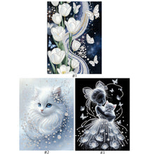 Load image into Gallery viewer, Cat-Partial Special Diamond Painting-30x40cm
