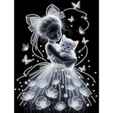 Load image into Gallery viewer, Cat-Partial Special Diamond Painting-30x40cm

