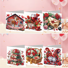 Load image into Gallery viewer, 6Pcs/Set Easter Flowers-Diamond Greeting Cards
