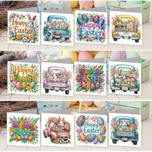 Load image into Gallery viewer, 12Pcs/Set 12Pcs/Set Cute Animals-Diamond Greeting Cards
