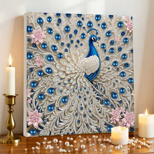 Load image into Gallery viewer, Flowers and Birds-Partial Pearl Painting Kit with Frame-25x25cm
