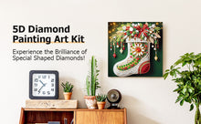 Load image into Gallery viewer, Flowers and Birds-Partial Pearl Painting Kit with Frame-25x25cm
