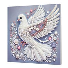Load image into Gallery viewer, Flowers and Birds-Partial Pearl Painting Kit with Frame-25x25cm
