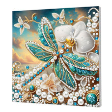 Load image into Gallery viewer, Flowers and Birds-Partial Pearl Painting Kit with Frame-25x25cm
