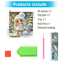 Load image into Gallery viewer, Cute Angel-Partial Special Diamond Painting-30x30cm
