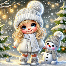 Load image into Gallery viewer, Cute Angel-Partial Special Diamond Painting-30x30cm
