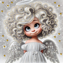 Load image into Gallery viewer, Cute Angel-Partial Special Diamond Painting-30x30cm
