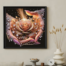Load image into Gallery viewer, Rose-Partial Special Diamond Painting-30x30cm
