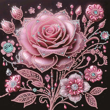 Load image into Gallery viewer, Rose-Partial Special Diamond Painting-30x30cm
