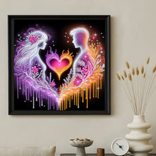 Load image into Gallery viewer, Lovers-Partial Special Diamond Painting-30x30cm

