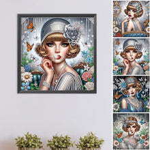 Load image into Gallery viewer, Beauty-3-Partial Special Diamond Painting-30x30cm
