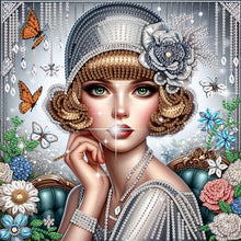 Load image into Gallery viewer, Beauty-3-Partial Special Diamond Painting-30x30cm
