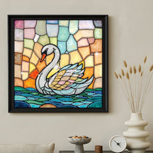 Load image into Gallery viewer, Stained Glass Fairy-Partial Special Diamond Painting-30x30cm
