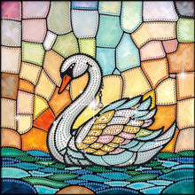 Load image into Gallery viewer, Stained Glass Fairy-Partial Special Diamond Painting-30x30cm
