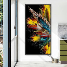 Load image into Gallery viewer, Feathers-Full Round Diamond Painting-50x100cm-Large Size
