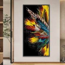 Load image into Gallery viewer, Feathers-Full Round Diamond Painting-50x100cm-Large Size
