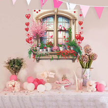 Load image into Gallery viewer, Heart Flower Window-Single Side Drill-Diamond Pendant

