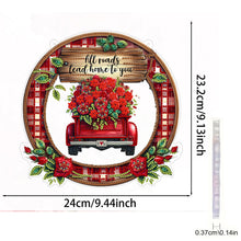 Load image into Gallery viewer, Heart Flower Window-Single Side Drill-Diamond Pendant
