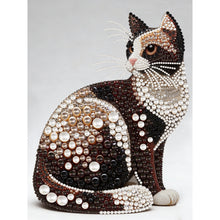 Load image into Gallery viewer, Cat-Partial Special Diamond Painting-30x40cm
