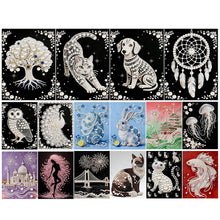 Load image into Gallery viewer, Cat-Partial Special Diamond Painting-30x40cm
