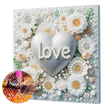 Load image into Gallery viewer, Owl-Partial Pearl Painting Kit with Frame-25x25cm
