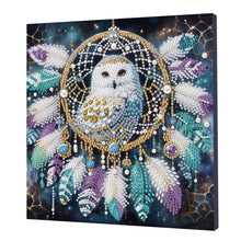 Load image into Gallery viewer, Owl-Partial Pearl Painting Kit with Frame-25x25cm
