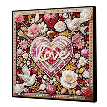 Load image into Gallery viewer, Owl-Partial Pearl Painting Kit with Frame-25x25cm
