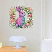 Load image into Gallery viewer, Easter Bunnya-Single Side Drill-Diamond Pendant
