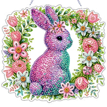 Load image into Gallery viewer, Easter Bunnya-Single Side Drill-Diamond Pendant
