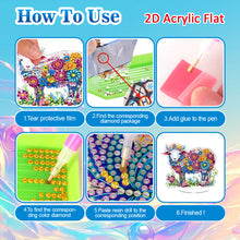 Load image into Gallery viewer, Easter Egg-Single Side Drill-Acrylic Diamond Desktop Ornament

