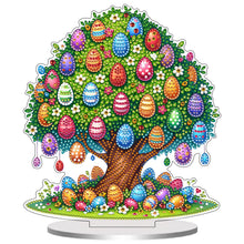 Load image into Gallery viewer, Easter Egg-Single Side Drill-Acrylic Diamond Desktop Ornament
