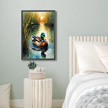 Load image into Gallery viewer, Duck-Full Round Diamond Painting-40x60cm-Large Size

