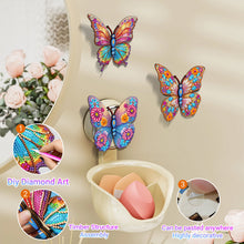 Load image into Gallery viewer, 3Pcs/Set Pink-Diamond Candle Holder-Diamond Desktop Ornament
