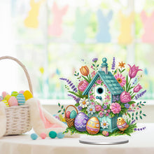 Load image into Gallery viewer, Easter Bird Nest-Single Side Drill-Acrylic Diamond Desktop Ornament

