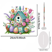 Load image into Gallery viewer, Easter Bird Nest-Single Side Drill-Acrylic Diamond Desktop Ornament
