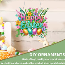 Load image into Gallery viewer, Happy Easter Wreath-Single Side Drill-Diamond Pendant
