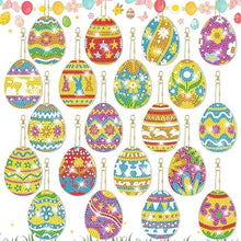 Load image into Gallery viewer, 6Pcs/Set Easter-Double Side Drill-Diamond Keychain
