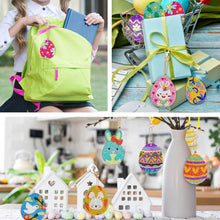 Load image into Gallery viewer, 6Pcs/Set Easter-Double Side Drill-Diamond Keychain
