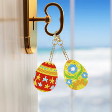Load image into Gallery viewer, 6Pcs/Set Easter-Double Side Drill-Diamond Keychain
